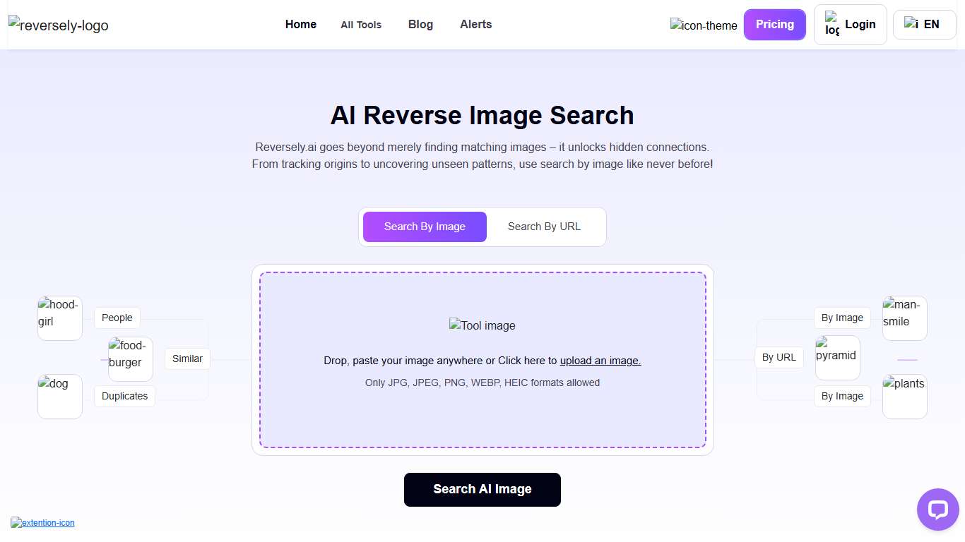 Reversely.ai - AI Reverse Image Search
